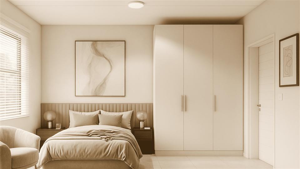 Rendering of Erand Park apartment exterior